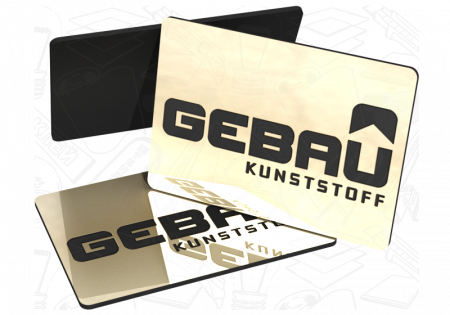 2мм золото зеркальное GEBAU